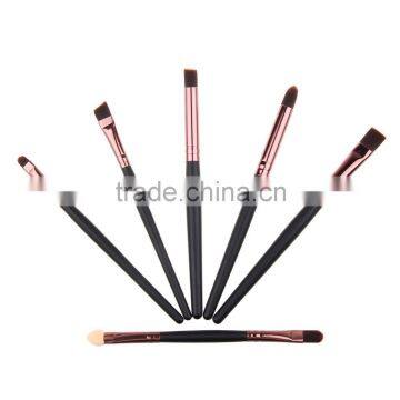 Csutom Handmade Mini 6PCS Makeup Brushes Cosmetics Set Eyeshadow Eyeliner Beauty Styling Tools Eyes Care Brushes For Makeup