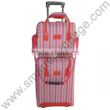 Girls polyester fabric Travel Luggage Sets