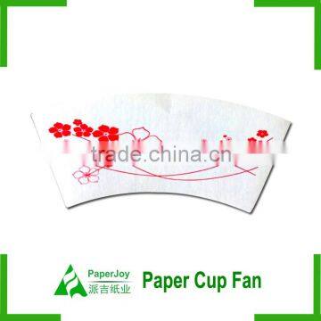 12oz Printed Paper Fan With Single PE Lamination photo-4