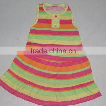 children round neck printed sleeveless frog