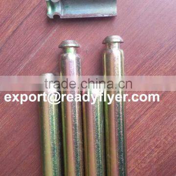 Full hollow shaft for dustbin container