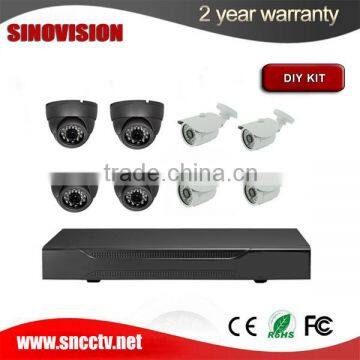 8 cameras with 8CH AHD DVR