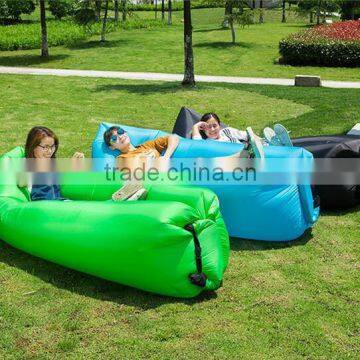 2016 New Design Fast Filling Waterproof Inflatable Lazy Sofa Bed/Hangout Lounge Sleeping Air Sofa Bag photo-4
