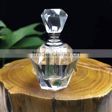 Natural high quality crystal bottles perfume essential oil bottles