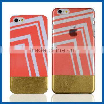 C&T Hot new products clear pc plastic hard case with special pattern design for iphone 6 6s