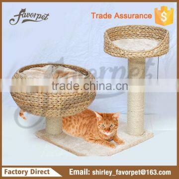 Customized promotional paradise banana-leaf cat tree