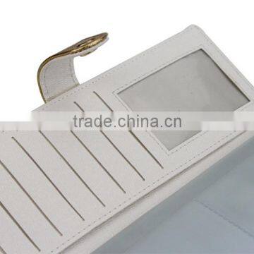 Long Pattern Glitter Leather Large Capacity Card Hold