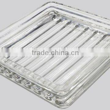 solid glass block