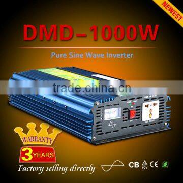 DC to AC pure sine wave solar power inverter 1000w 12v 220v