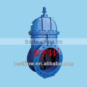 High quality Big size Cast Iron Stem Gate Valve