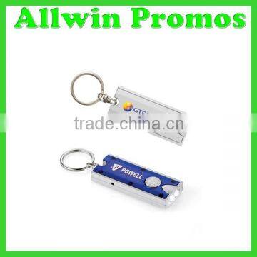 Promotional Double LED Light Keychain