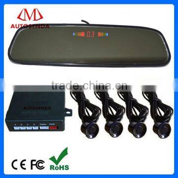 Popular DIY LED car rear view mirror parking sensor with good quality