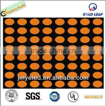 8x8 orange led dot matrix display