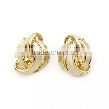 Juyuan 18k Gold Plated Whole Sales Earrings