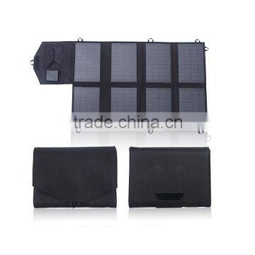18w Dual Output Foldable Solar Panel for Mobile Phone/power Bank/laptop photo-3