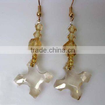 beautiful crystal earring