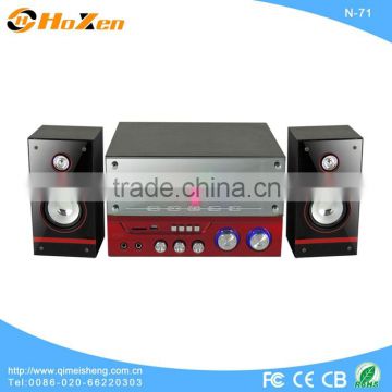 speaker with touch screen ,usb ,sd,fm ,remote ,2.1 speaker M-23