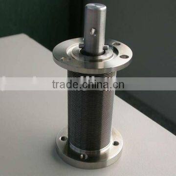 High service life flexible metal bellows valve