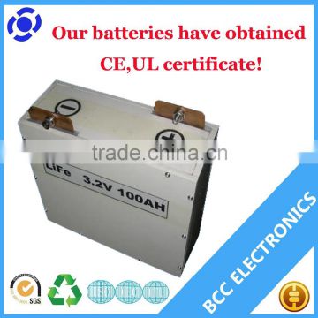 3.2V 100AH lithium phosphate iron battery