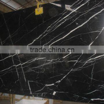 Polished Natural Nero Marquina Marble photo-5