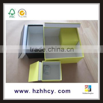 contain three small boxes inside attractive design storage box