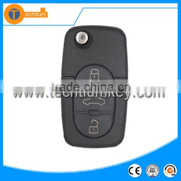 4D0 837 231A remote car key with 433Mhz and Logo 3 button smart key for Audi A3 A4 A6 Q5 Q7