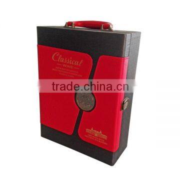 Wine Packaging,packing Boxes for Sale, Leather Wine Box