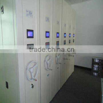 Metallic Mobile File Cabinet Racking System photo-5