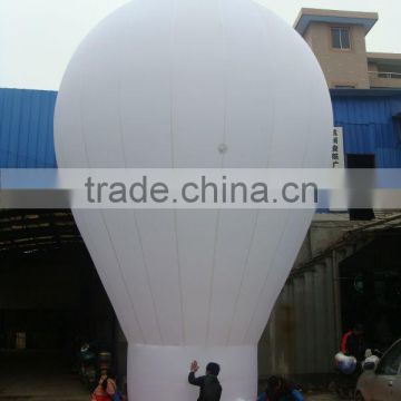 Giant White Inflatable Ground Balloon