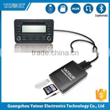 Yatour yt-m06 for usb car stereo adapter with USB/SD/AUX/Bluetooth car MP3 funtion
