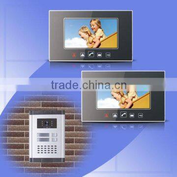 two apartments video intercom system