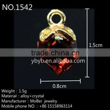 Metal Colorful Rhinestone Pendant Garment Accessorizing -1536 photo-2