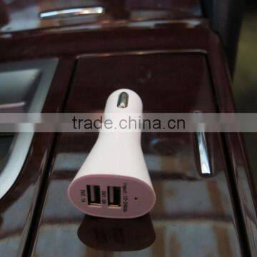Wholesale Universal 5v Car Charger Dual Usb Car Charger 5v 1a/2.1a With Led Light photo-3