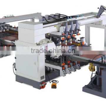 Automatic boring machine production line