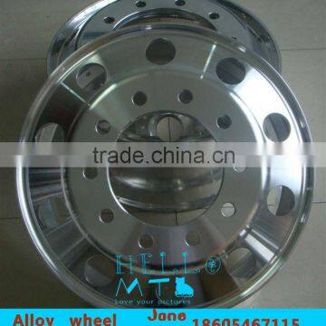 professional aluminum semi truck wheels