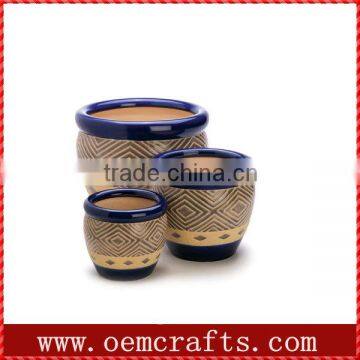 Glazed Ceramic Planter Holder Wholesale Planter Pot