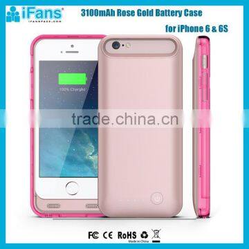 Consumer Electronics Hot New Products for 2016 Backup Battery Case for IPhone 6 6s,Mobile Phone Accessories for Apple IPhone 6