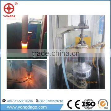 High frequency shaft hardening/quenching machine tool