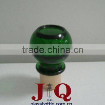 Craft Glass Cap /Glass Stopper/Cork