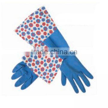 whole sale elbow length household kitchen latex gloves