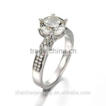 latest famous designers wedding aaaaa cubic zirconia engagement party ring design