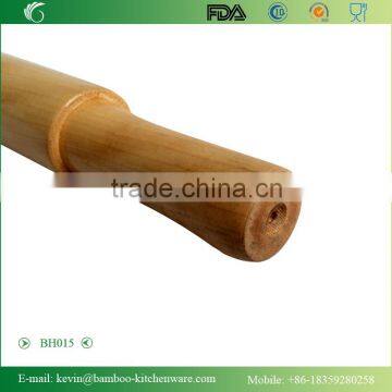 BH015 Bamboo Rolling Pin Kitchenware Durable Wooden Engraved Rolling Pin Made in China photo-4