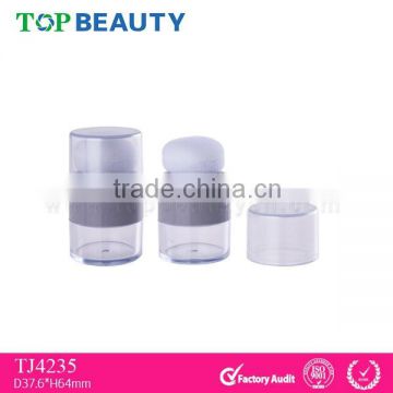 TJ4235- New Empty Cosmetic Mineral Powder Case with Sponge