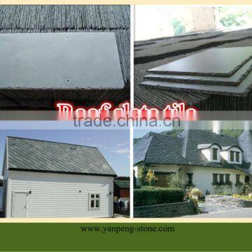 black roof slate tile