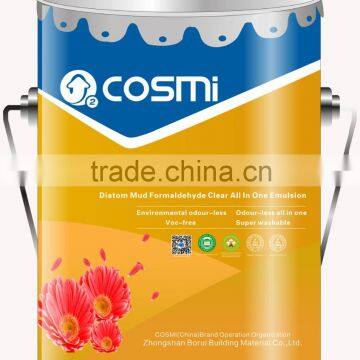 Interior wall latex paint Emulsion wall paint Eco-friendly wall paint for interior