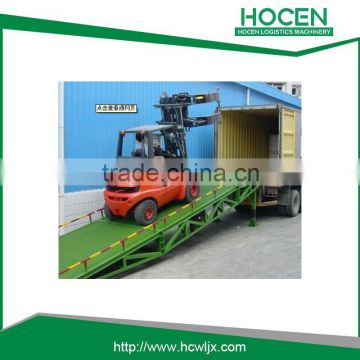 Loading Ramp Hydraulic Lift Unloading Equipment Ramp Loading Portable Car Ramp