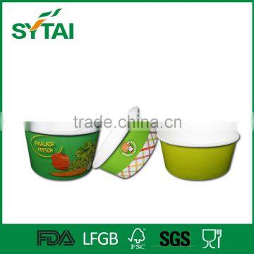 Custom Wholesale Customized Logo Paper Salad Bowl photo-3