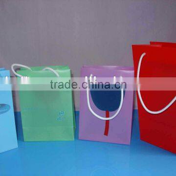 Shanghai folding plastic shopping bags for sale