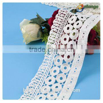 2014 new arrival african swiss wedding dress lace embroidery design for dress decorative