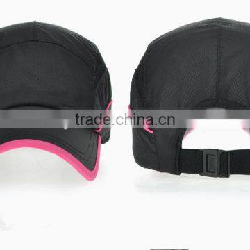 Fashion 100% cotton black embroidery baseball cap